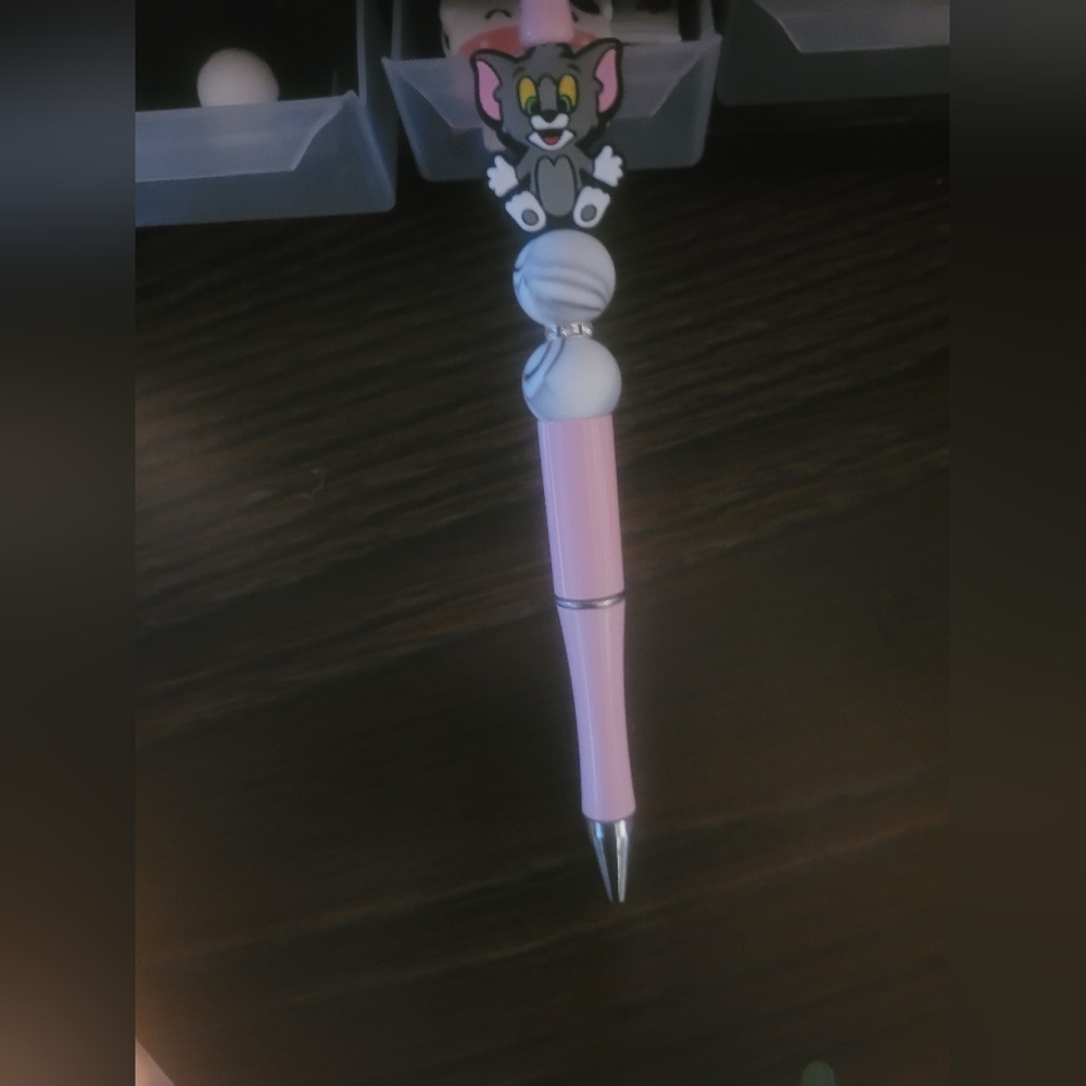 Tom and Jerry Beadable Pen